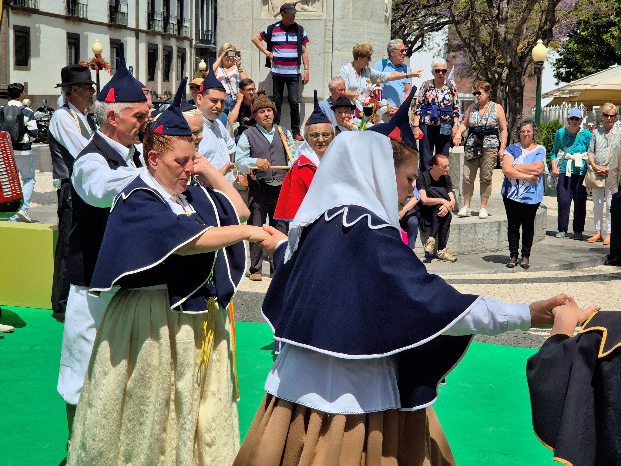 Folklore-Veranstaltung im Rahmen des Blumenfestes in Funchal